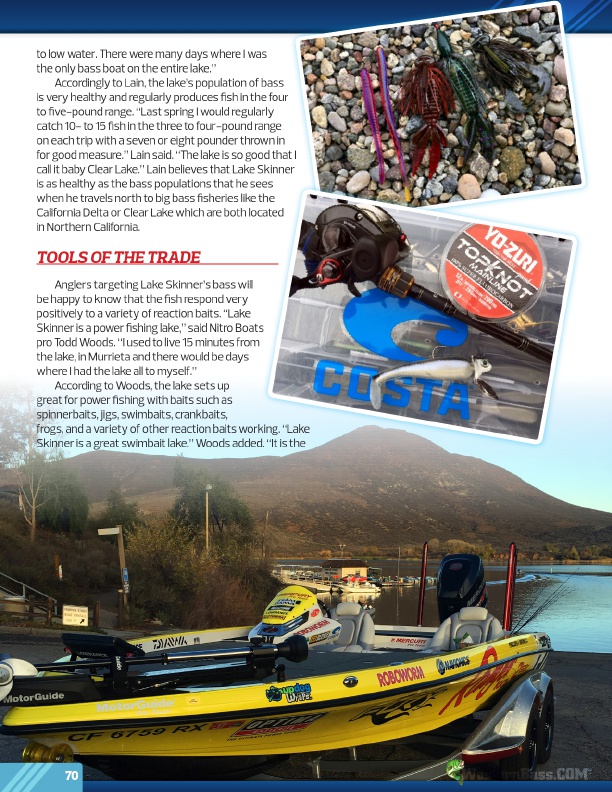 lure selection for lake skinner bass fishing team bling fishing report socal bass fishing lake report ricky
